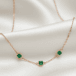 Emerald Necklace-Rukmani Gems